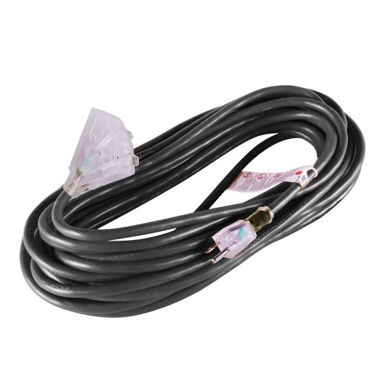 Rallonge extérieure, 3 prises, 12/3, 15 m