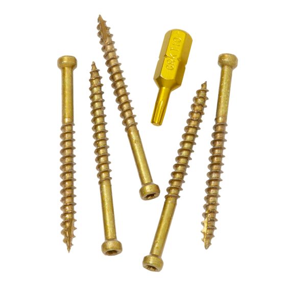 Screw Deck Fin/Trim - #8 x 2" - 100/Pkg