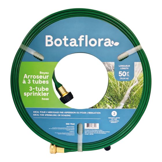 Three-Tube Sprinkler Hose - 50'