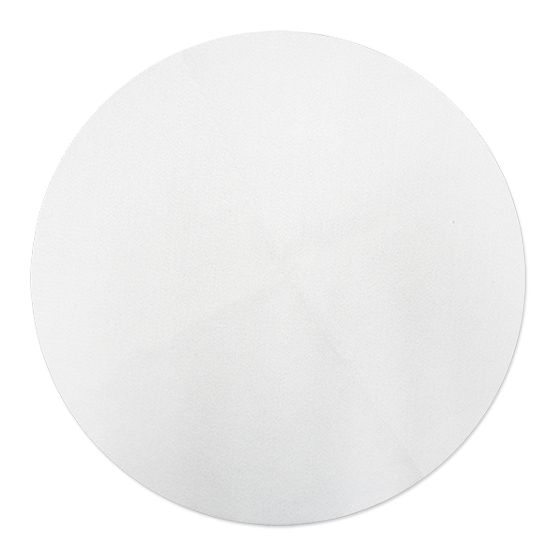 Filtre rond en polyester pour presse à sirop vacuum, 12"