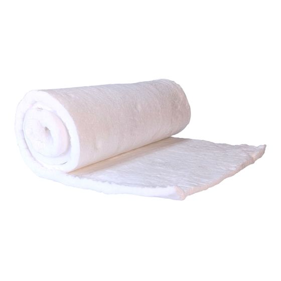 Laine céramique isolante, 8 lb, 1/2" x 4'