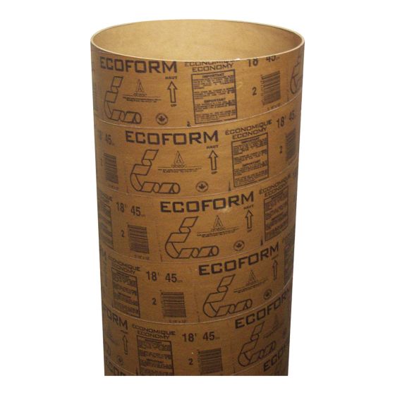 Tube à béton économique, 12" x 12'