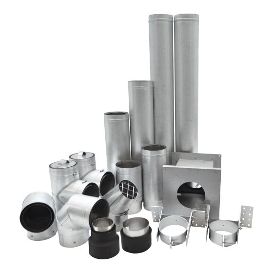 Vortex basement pellet vents kit