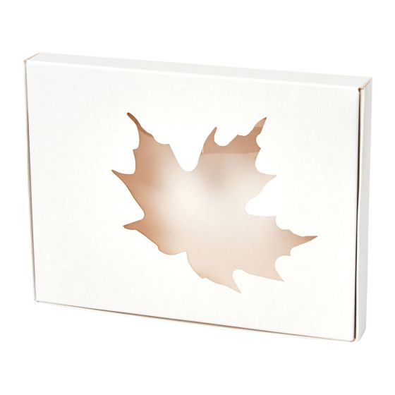 Boîtes pour bonbons, blanc, 125 g, 25/pqt