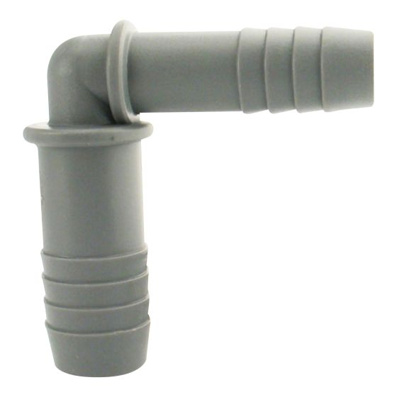 Plastic reducing elbow