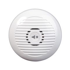 Ensemble sonnette sans fil avec stroboscope, blanc