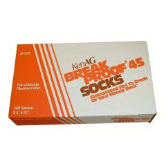 Break Proof sock milk filters sewn on one end