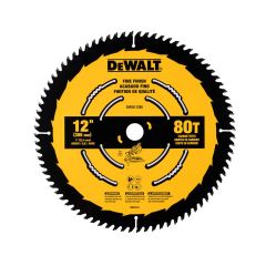 Lame de scie circulaire pour finition 12"(304 MM), 80 Dents au Carbure