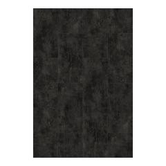 Tuile de vinyle, SPC, 5 mm, Bora, Anthracite, 12" x 24"