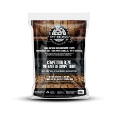 Granules de bois franc pour barbecue, mélange de compétition, 20 lb