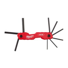 Standard Folding Hex Key Set - SAE - 9/Pkg