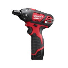 M12 12 V Lithium-Ion Cordless 1/4" Hex Screwdriver Kit