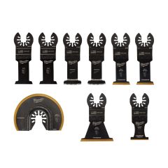 Ensemble de lames pour outils à usages multiples, OPEN-LOK, 9 mcx