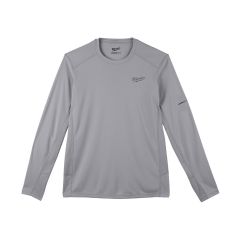 Chandail homme WORKSKIN à manches longues, gris, grandeur Grand