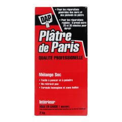 Plaster of Paris - White - 2 kg