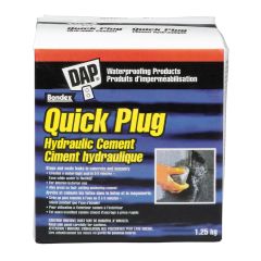 Hydraulic & Anchoring Cement – Quick Plug – Grey - 1.25 kg