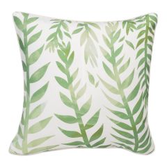 Coussin d'extérieur imprimé, vert, 18" x 18"