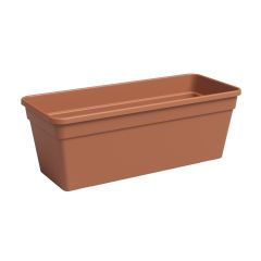 Jardinière en plastique, Madagascar, terracotta, 23,6"