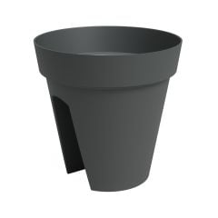 Balcony Pot - Capri - Anthracite - 11.8"