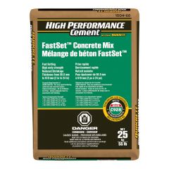 Mélange béton, HPC, Fastset, 25 kg