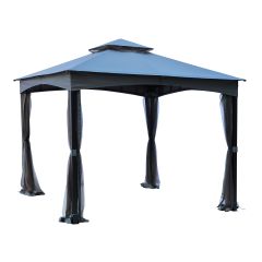 Gazebo With Vented Softtop – 10’ x 10’