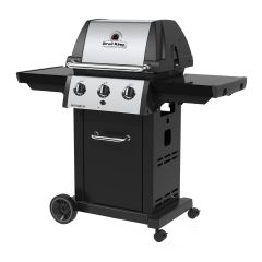 Gas Grill BBQ - Monarch 320 - 30 000 BTU - Black