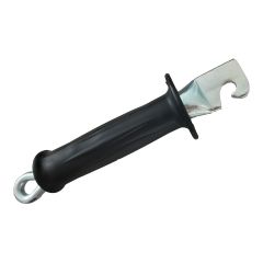 Insulated Heavy Duty Gate Handle, Rubber, Black