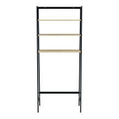 Over-the-Toilet Shelf - 26" x 61 3/4" x 11" - Black