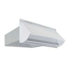 Wall Exhaust Hood - White - 10" x 3 1/4"