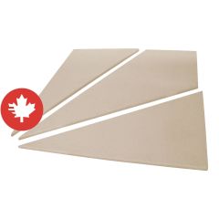 Particle Board Stair Winders - 1 1/8" X 42"