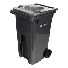 European Grip Wheeled Cart - 240 l - Charcoal