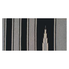 Tapis de selle Sierra Navajo, 30" x 60", gris/noir/blanc, 30" x 60"