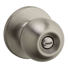 Knob - Regina - Indoor - Privacy - Satin Nickel