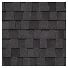 Laminated Asphalt Shingle - 42" x 14" - Black Two-Tone