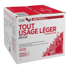 CGC Sheetrock All-purpose light Compound - 17 l - Beige