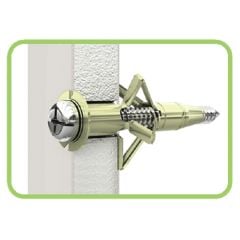 Hollow wall drive anchors with screw - Zinc - 2,25" - 6/Pkg