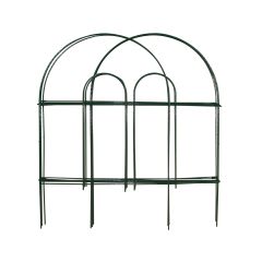 Decorative Garden Fence - Green - 8" X 18"