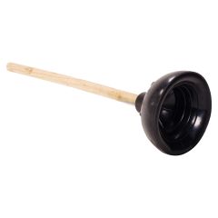 Débouchoir à ventouse, manche 18", 5 7/8"