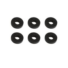 Flat Washer - 17/32" - Black - 6/Pkg