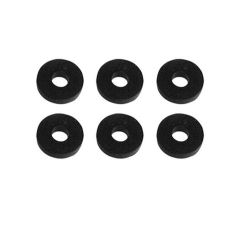 Flat Washer - 9/16" - Black - 6/Pkg