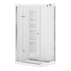 Shower Wall - Athena - 38 1/8" x 75 3/4" - Acrylic - White