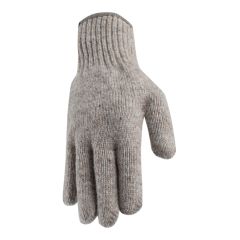 Lined wool gloves