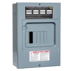 Square-D Load Center - 100 A - 6 circuits