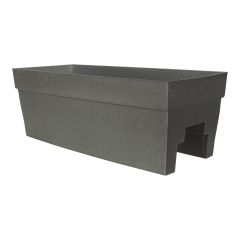 Harmony Rail Planter - 27" - Slate