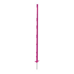 Piquet clôture électrique, rose, 5/pqt, 61"