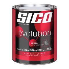 Peinture SICO Évolution, semi-lustré, base 4, 946 ml
