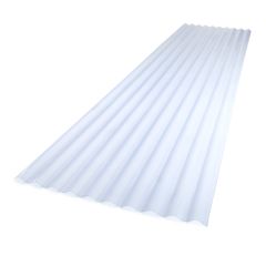 TUFTEX Seacoaster Panel - 26" x 12' - Clear Crystal