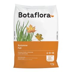 Engrais à pelouse pour l'automne 6-0-18
