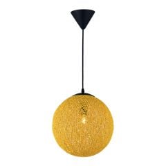Grant 1 Pendant Light - Yellow - 30 cm