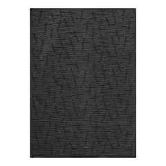Commercial Mat - Besso - 3' x 50' - Polypropylene - Black Quartz